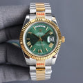 DAY-DATE 40 GOLD STEEL JUBILEE BRACELET