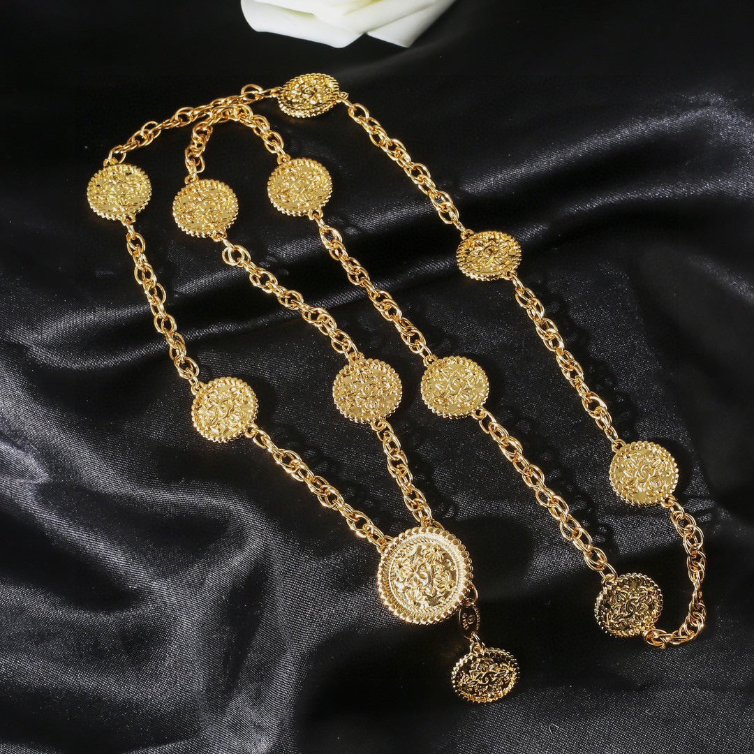CHANEL 25S GOLD CHAIN BELT 610545