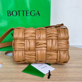 CASSETTE 28 IN MEDIUM BROWN SOFT LAMBSKIN