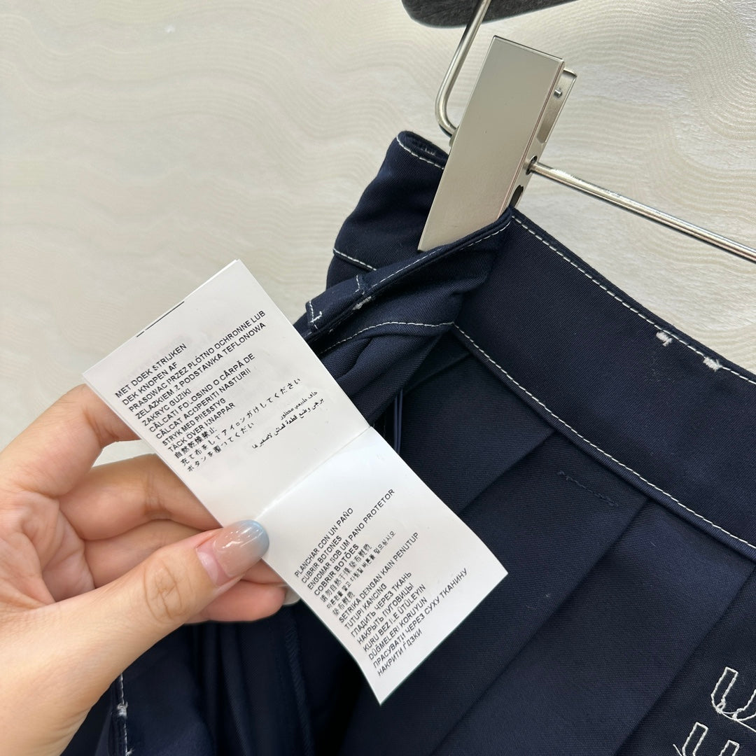 MIUMIU PLEATED MINI SKIRT 270079