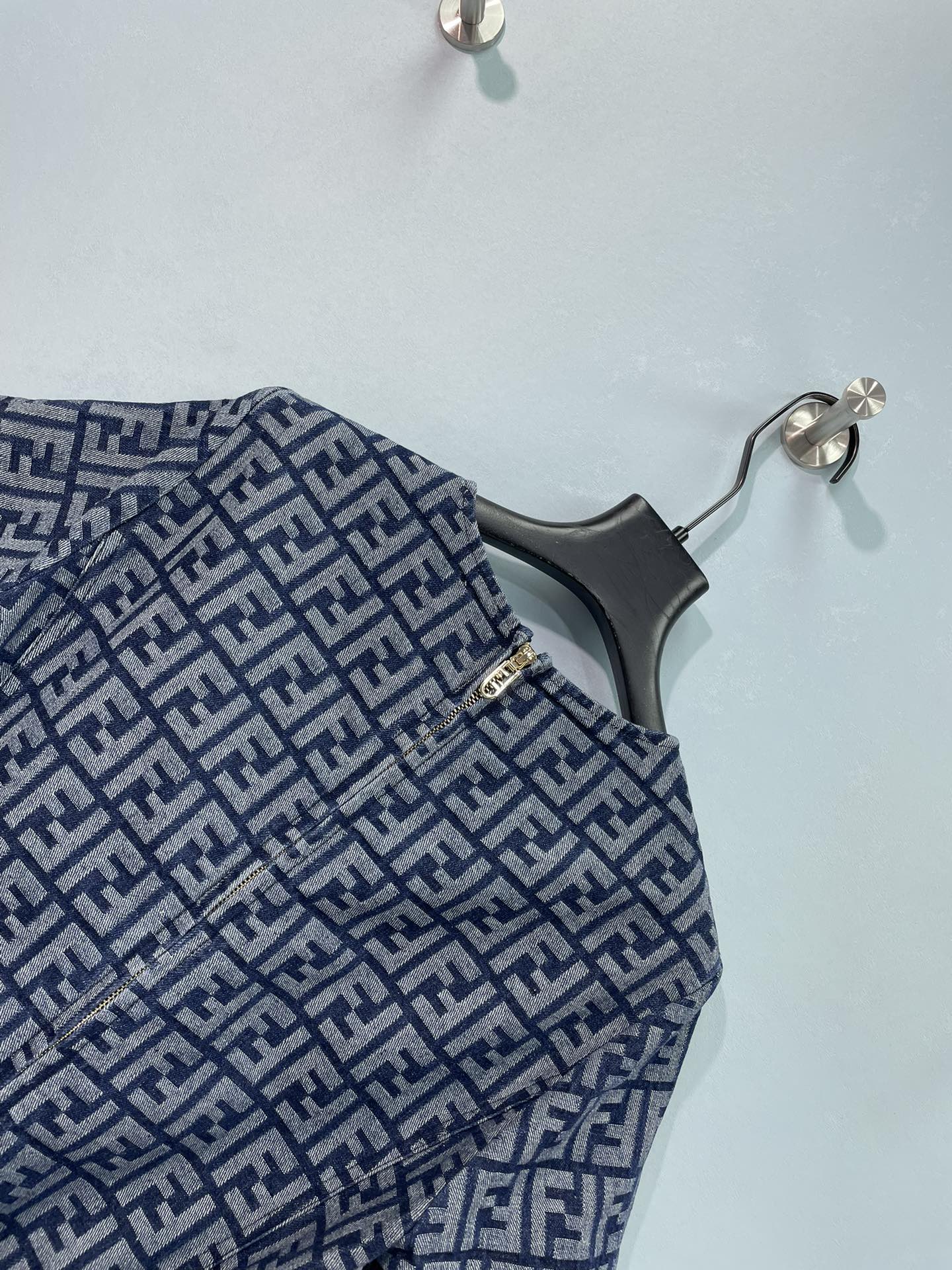 FENDI 26S SHORT SLEEVE MINI DRESS 039