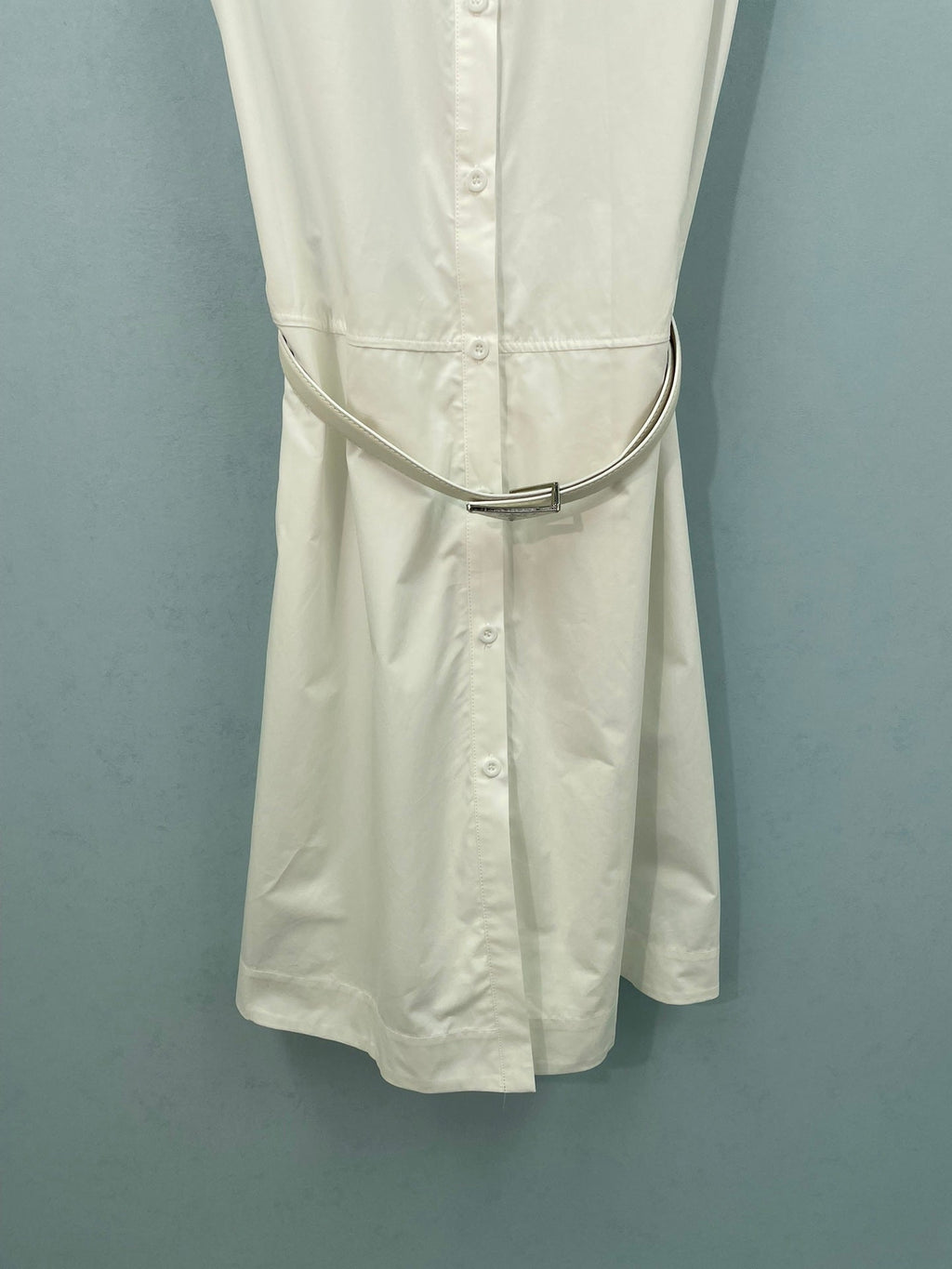 PRADA 26S SLEEVELESS SHIRT DRESS 974