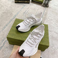 26S KNIT RUNNER SNEAKERS IN WHITE TECHNICAL MESH