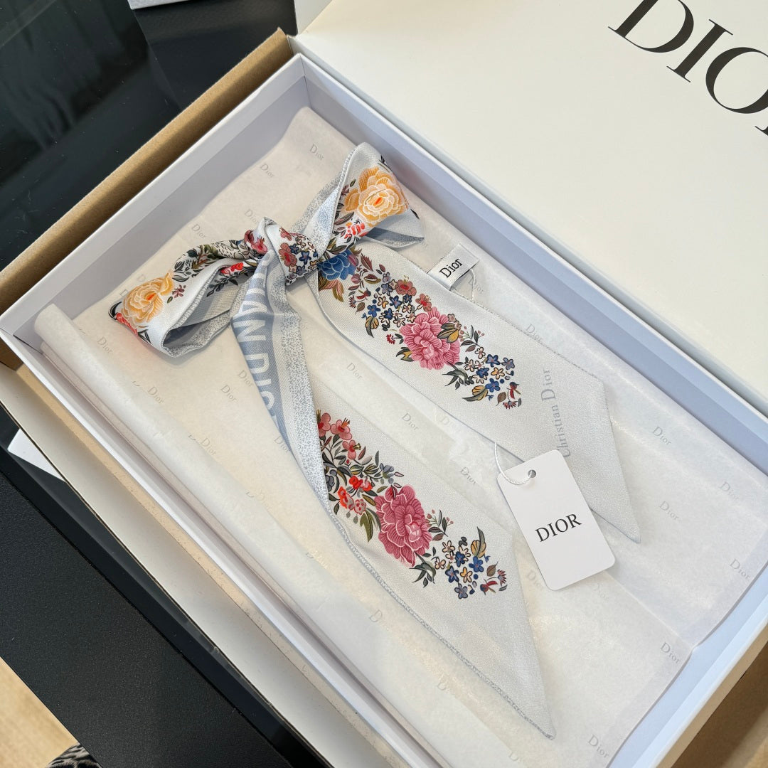 DIOR 26S SCARF 100CM IN SILK 280951