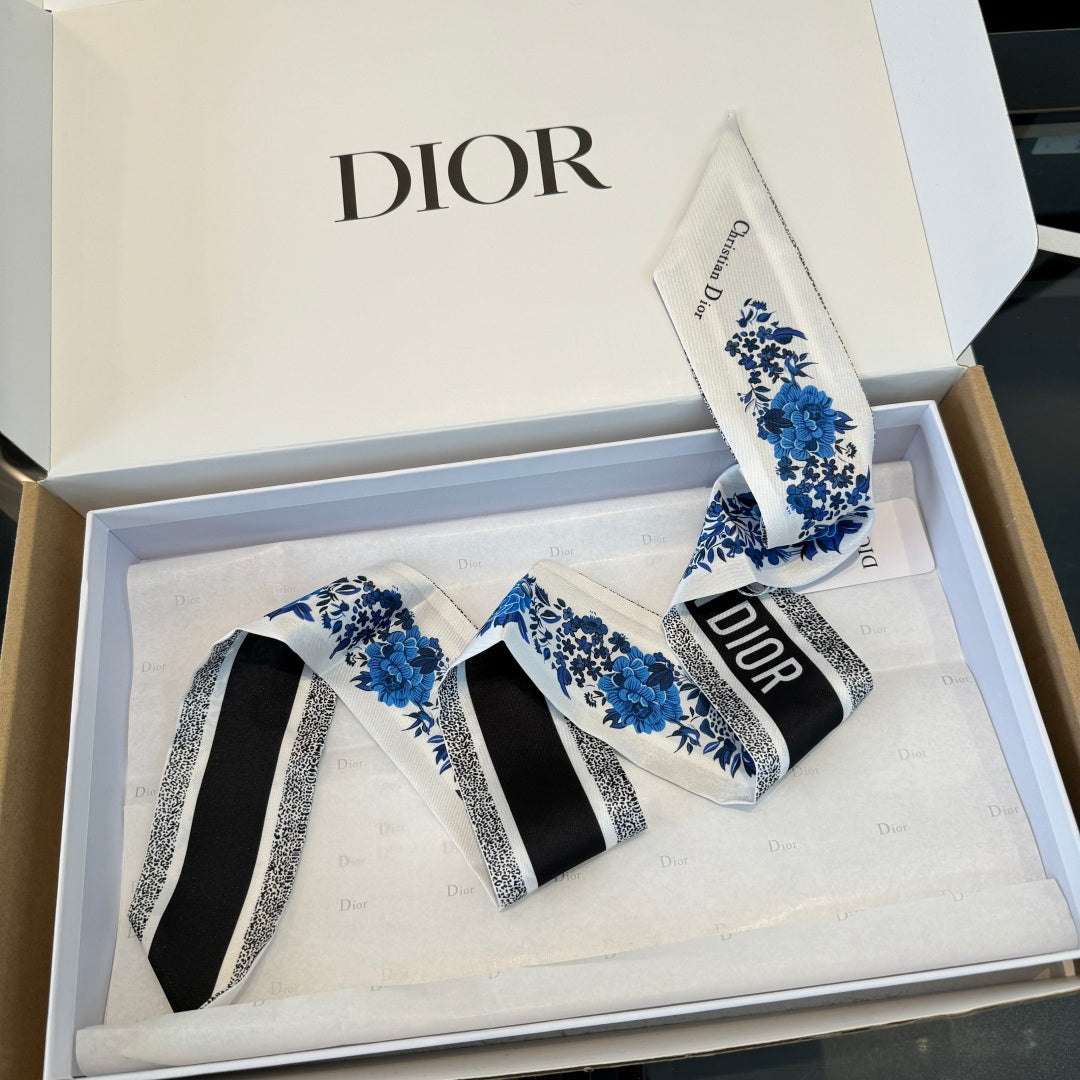 DIOR 26S SCARF 100CM IN SILK 280954
