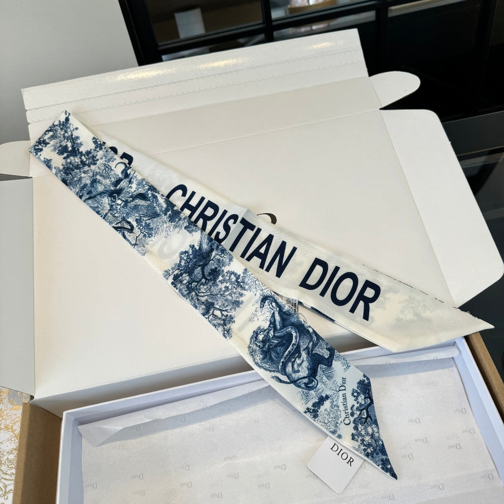 DIOR 26S SCARF 105CM IN SILK 303999