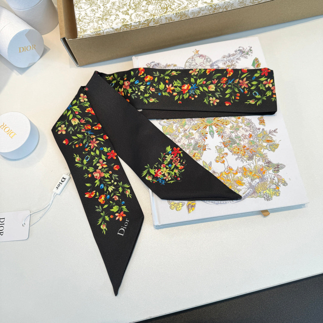 DIOR 26S SCARF 100CM IN SILK 304029