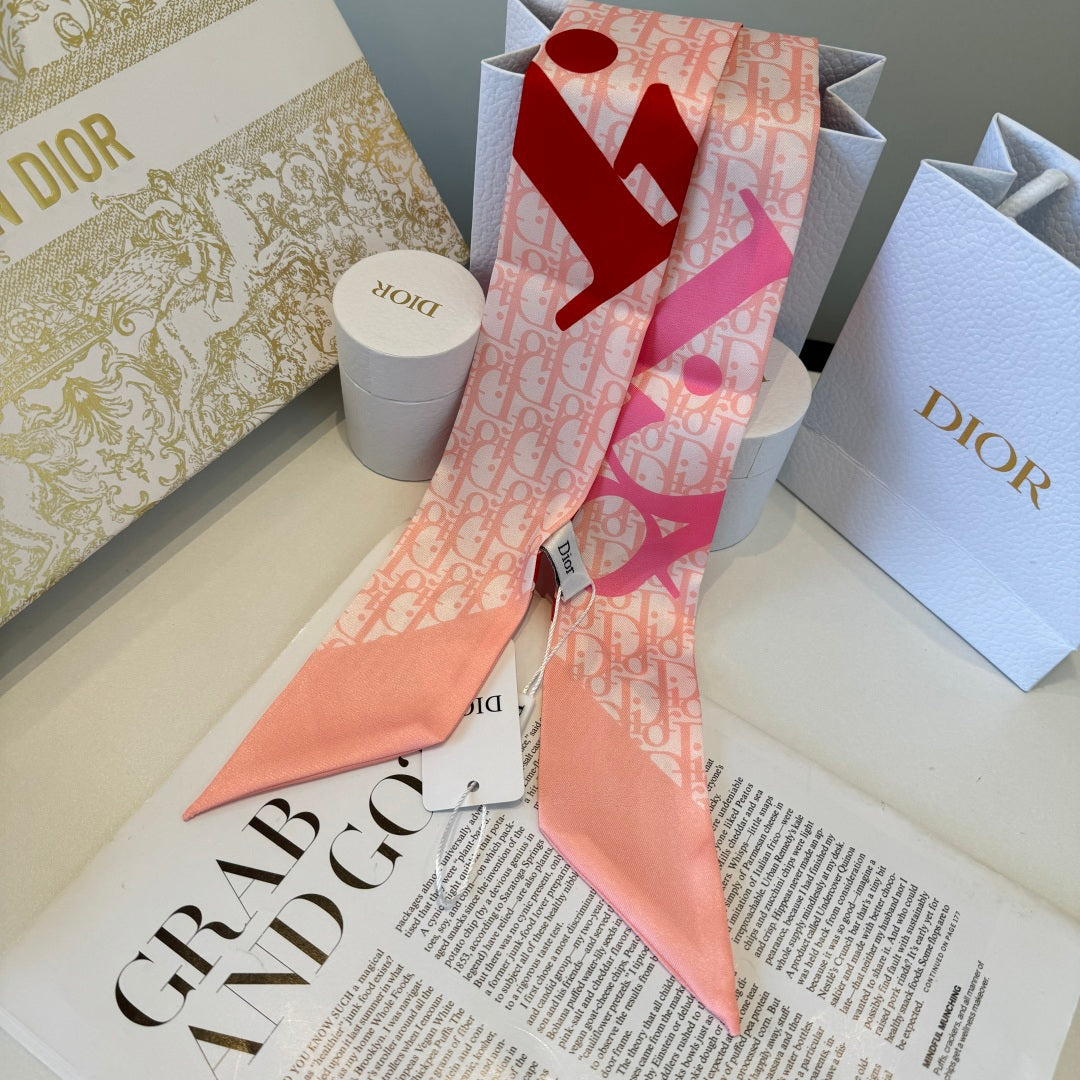 DIOR 26S SCARF 100CM IN SILK 298024