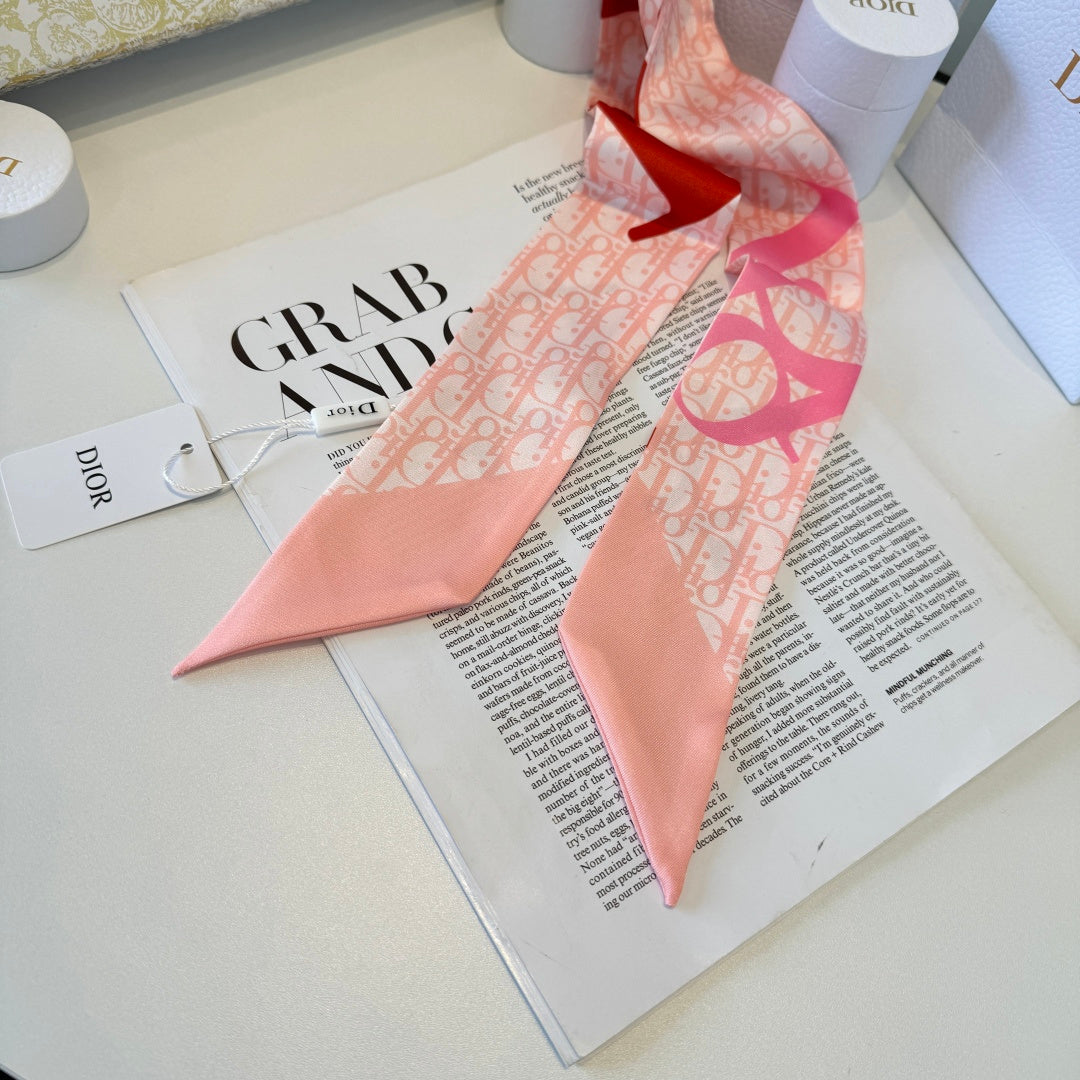 DIOR 26S SCARF 100CM IN SILK 298024