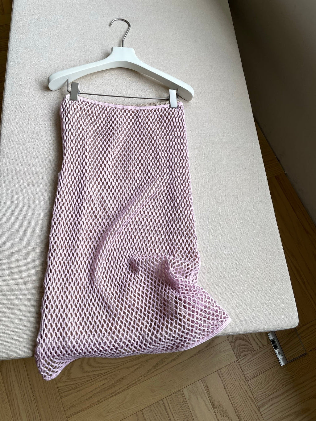 PRADA 26S MESH MIDI SKIRT STYLE 953