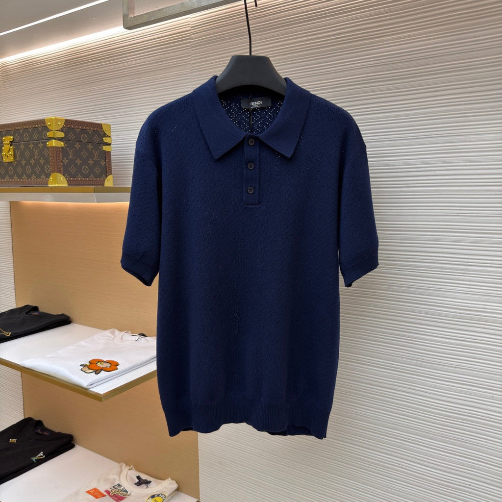 FENDI 26S KNIT POLO SHIRT 029