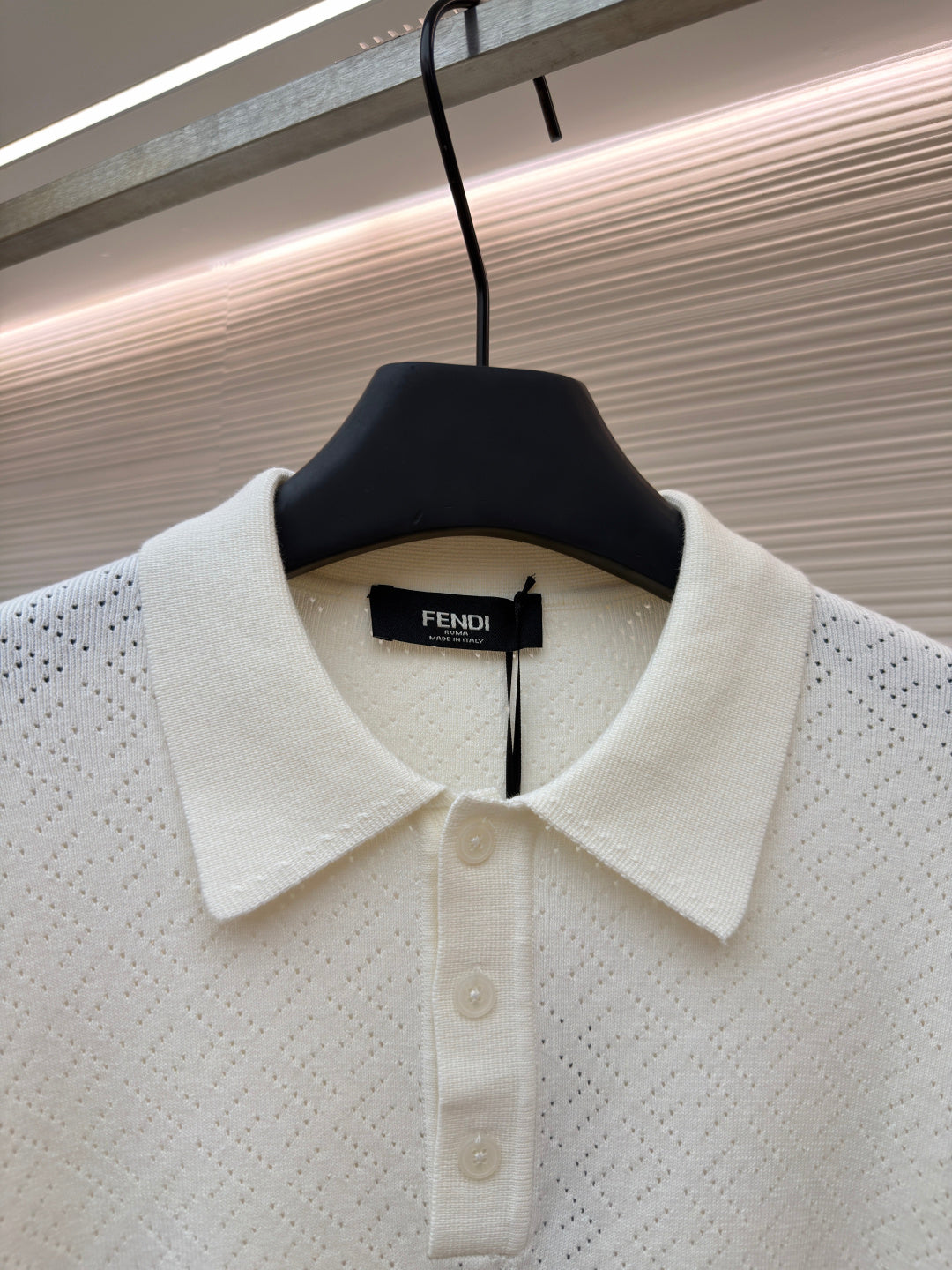 FENDI 26S KNIT POLO SHIRT 028