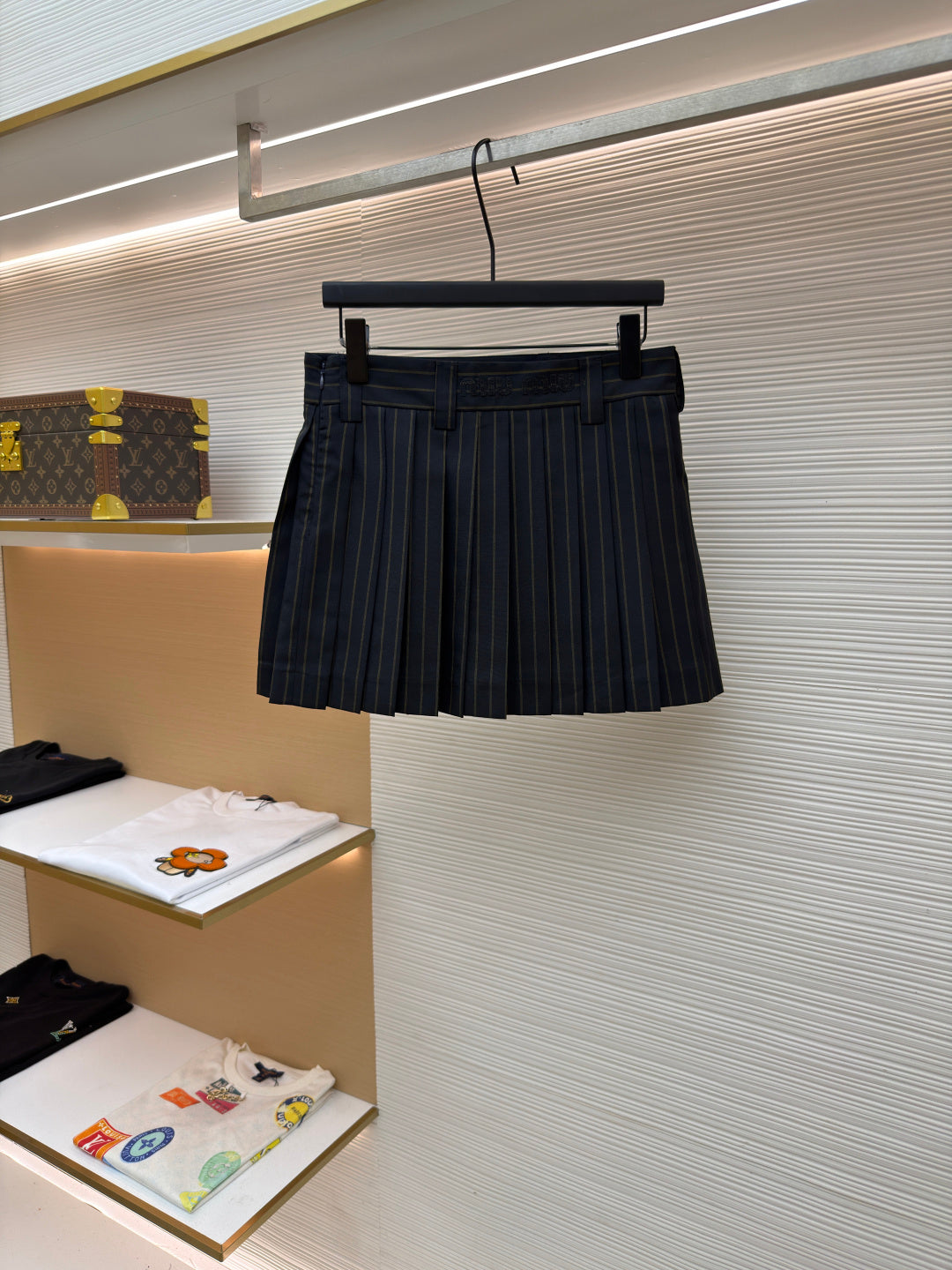 MIUMIU 26S PLEATED MINI SKIRT STYLE 1091