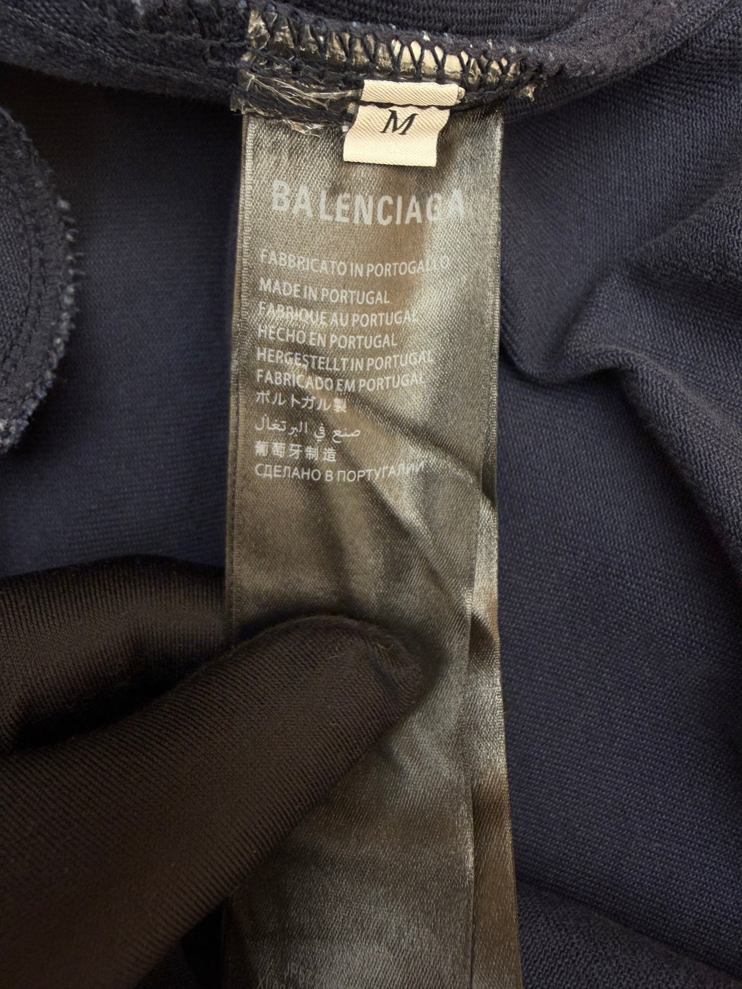 BALENCIAGA 26S HOODED DENIM JACKET 025
