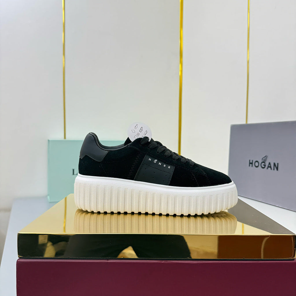 TOM FORD 26S SNEAKER HOGAN IN BLACK SUEDE