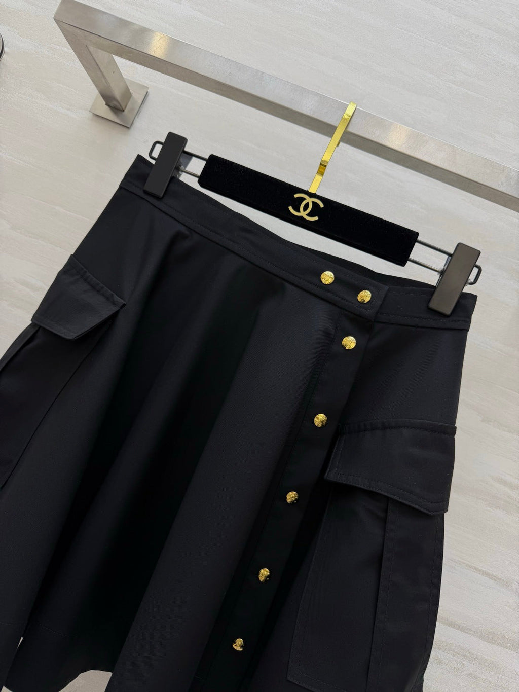 CELINE 26S A-LINE MINI SKIRT 434