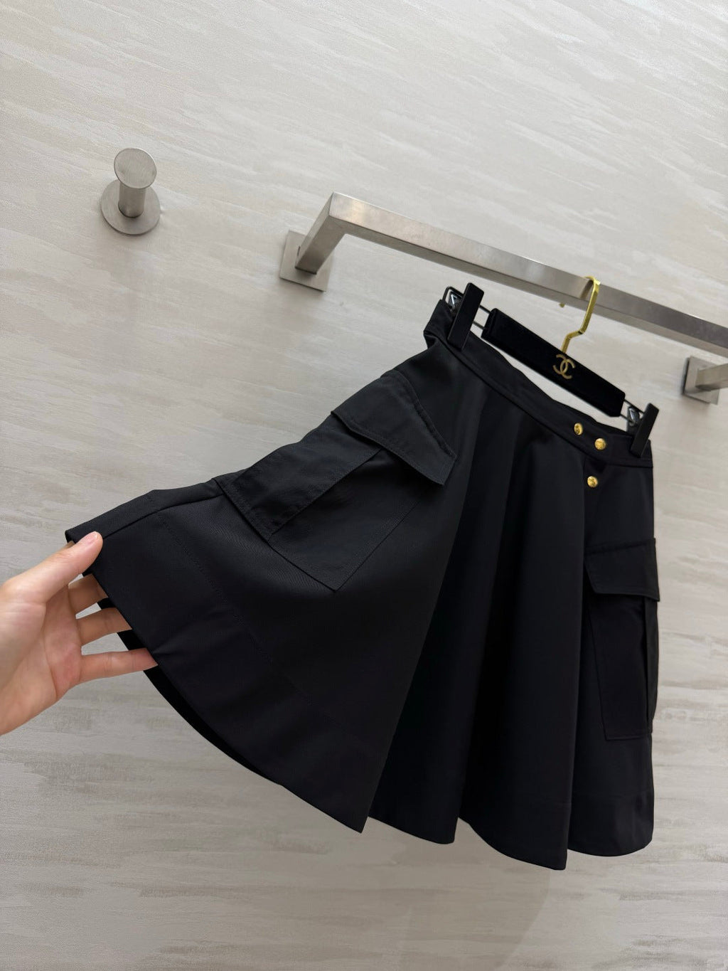 CELINE 26S A-LINE MINI SKIRT 434
