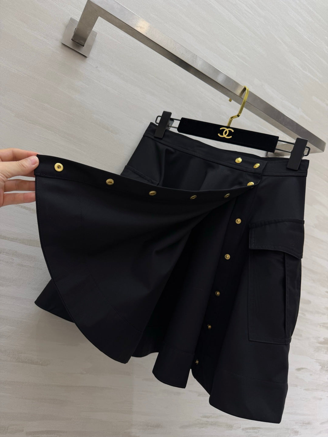 CELINE 26S A-LINE MINI SKIRT 434