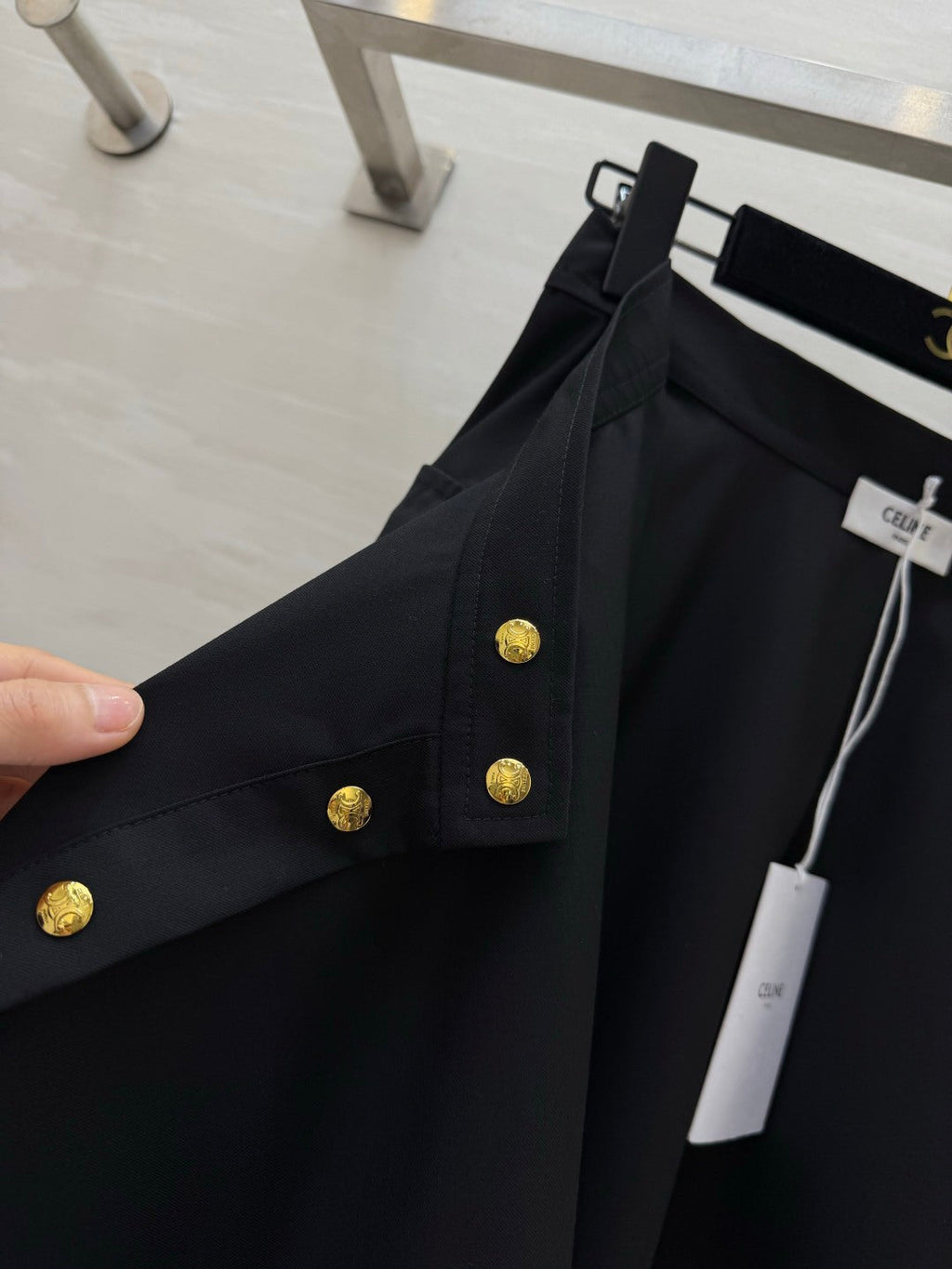 CELINE 26S A-LINE MINI SKIRT 434