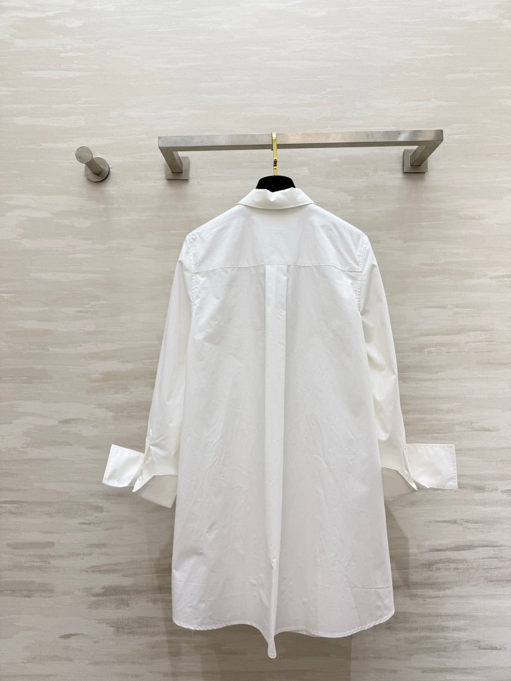 CELINE 26S WHITE SHIRT DRESS 409