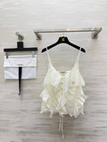 CHANEL 26S RUFFLE CAMI TOP 1471