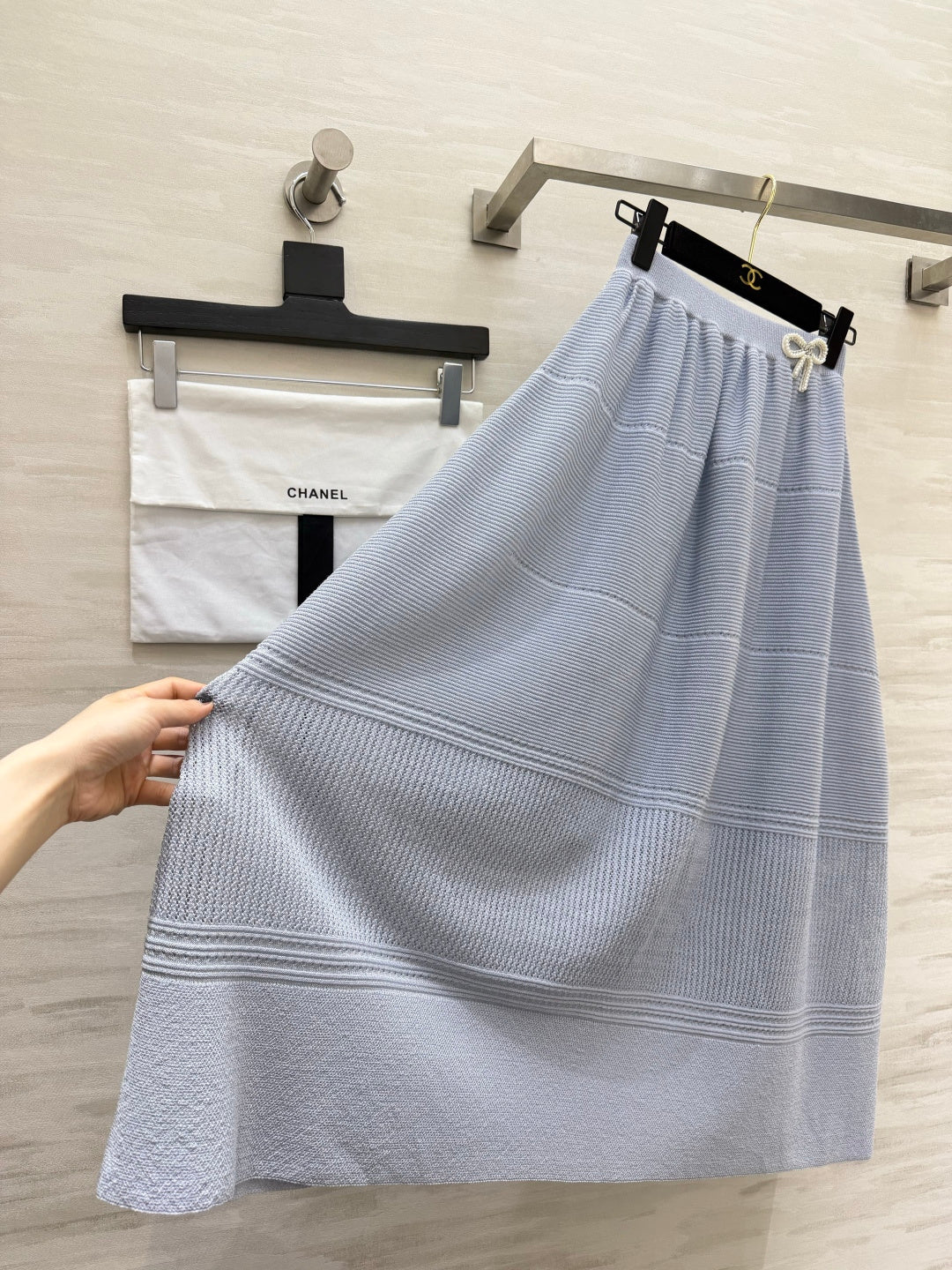 CHANEL 26S KNIT SKIRT 1425