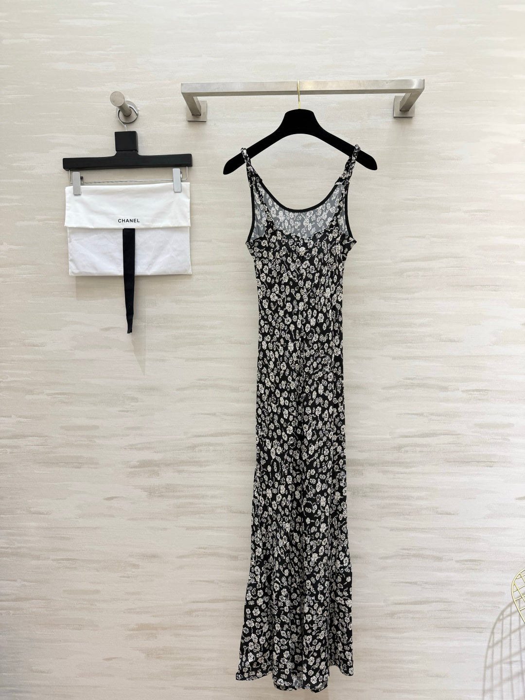CHANEL 26S FLORAL MAXI SLIP DRESS 1330