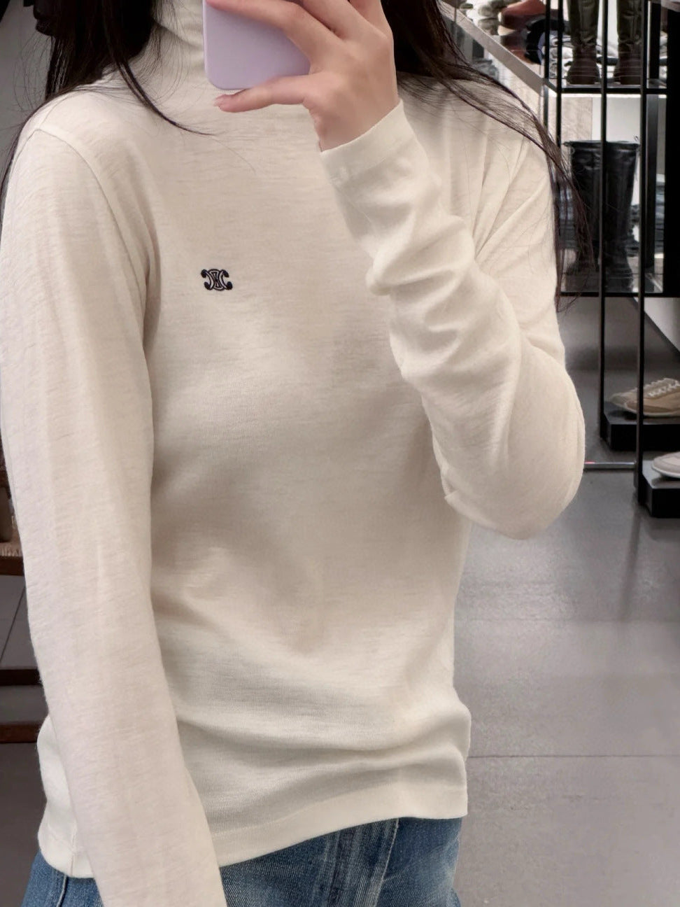 CELINE 26S HIGH-NECK SWEATER 799223