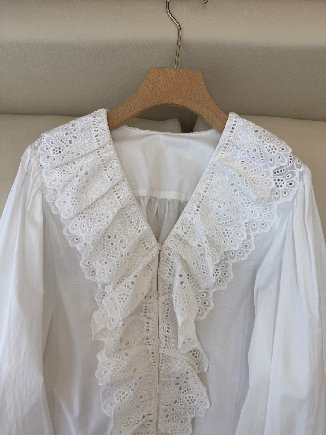 CHLOE 25S WHITE SHIRT STYLE 004