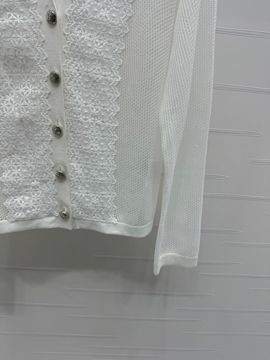 VALENTINO LONG-SLEEVE KNIT CARDIGAN 274971