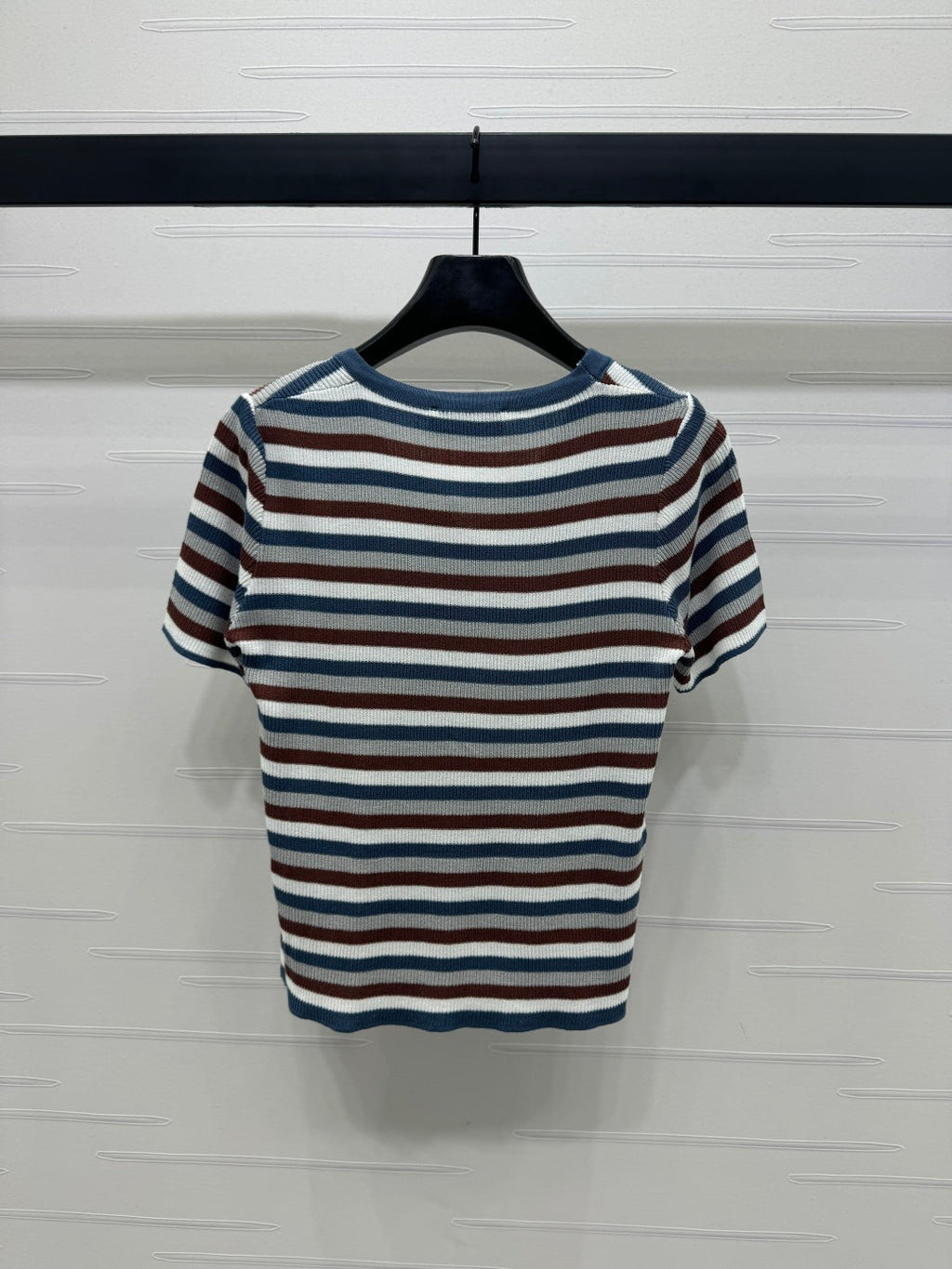 MIUMIU  SHORT-SLEEVE KNIT CARDIGAN 274943