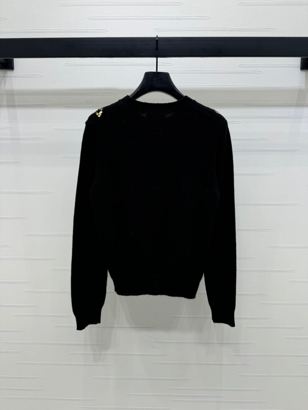 CHANEL SEQUIN CAMELLIA PULLOVER 274882