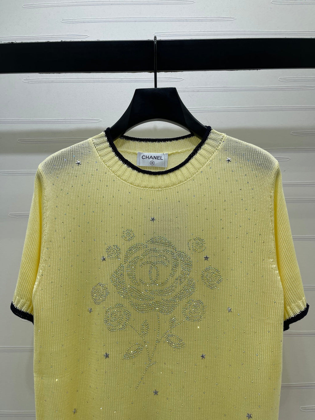 CHANEL 26S SHORT-SLEEVED KNIT SHIRT STYLE 1166