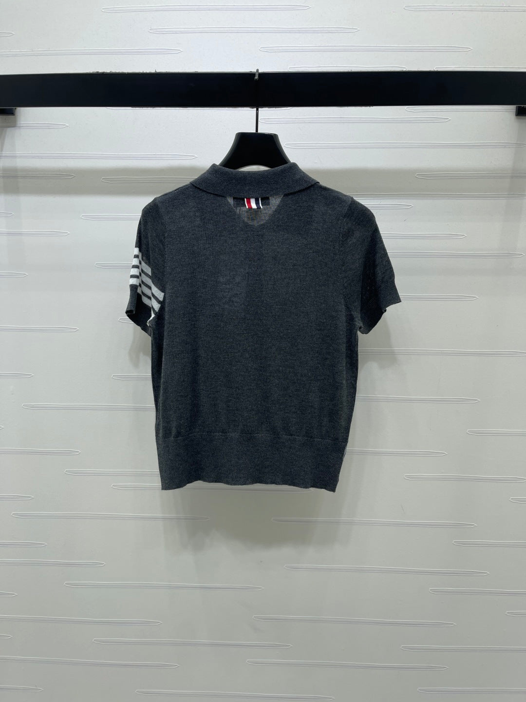 THOM 26S SHORT SLEEVE POLO KNIT TOP STYLE 257