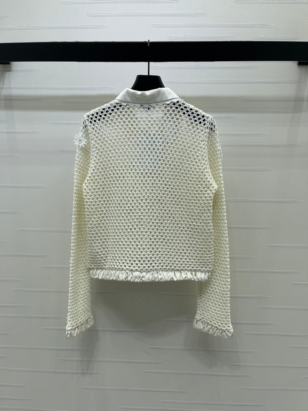 CHANEL 26S EMBELLISHED CROCHET JACKET 1322