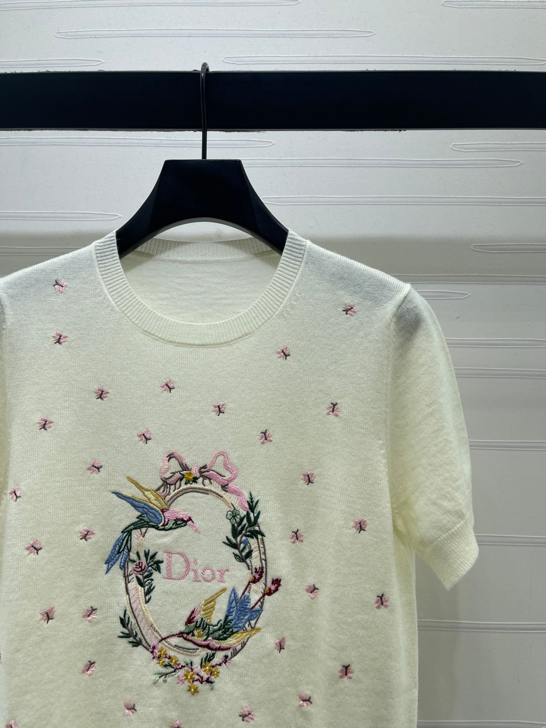 DIOR 26S SHORT-SLEEVE CREWNECK T-SHIRT 1322