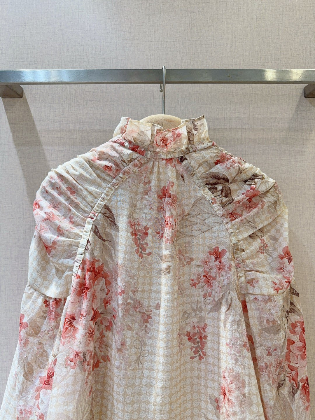 ZIMMERMANN 26S PUFF-SLEEVE SHIRT STYLE 12