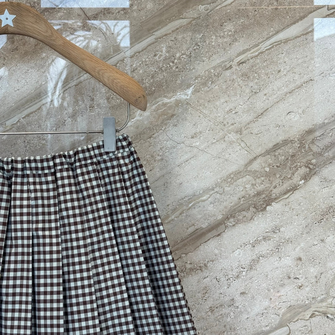 MONCLER 26S PLEATED SKIRT 610