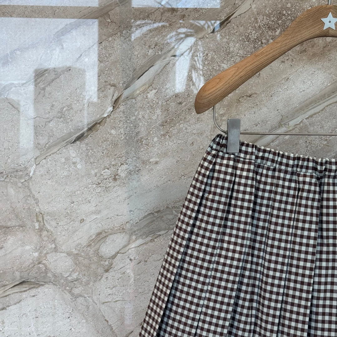 MONCLER 26S PLEATED SKIRT 610