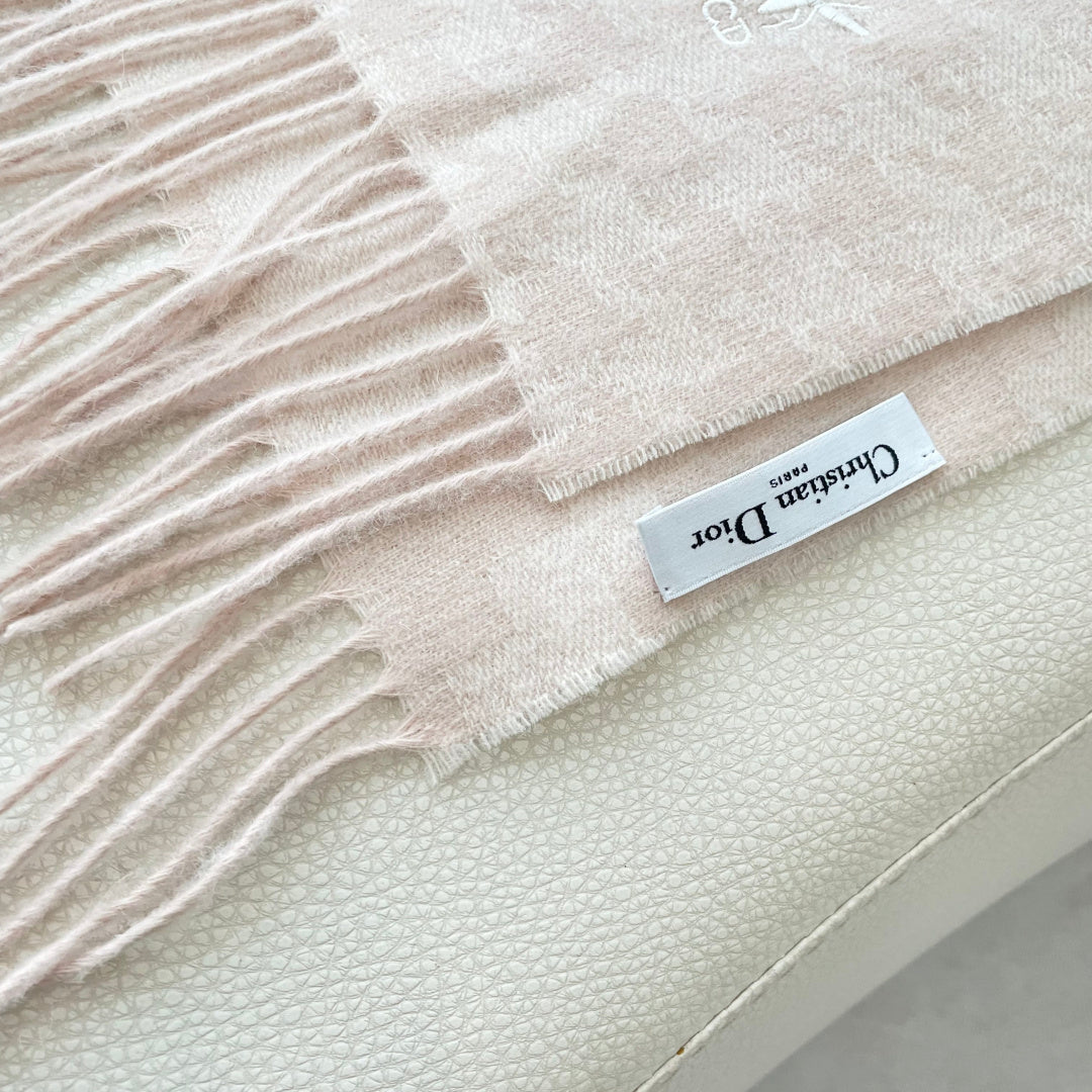DIOR 26S SCARF 180CM IN CASHMERE 165868