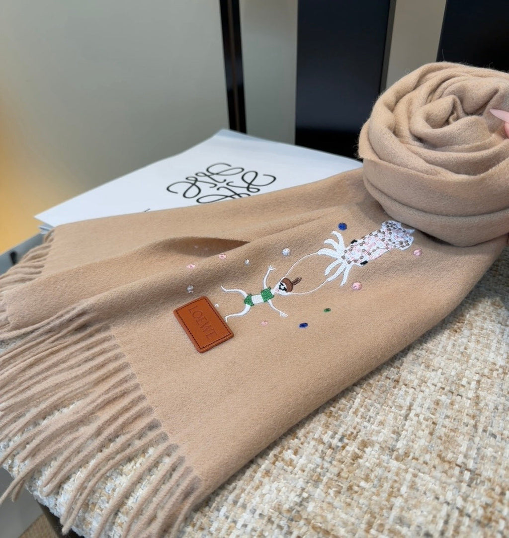 LOEWE 26S SCARF 180 IN CASHMERE 134516
