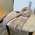 LOEWE 26S SCARF 180 IN CASHMERE WOOL 202469