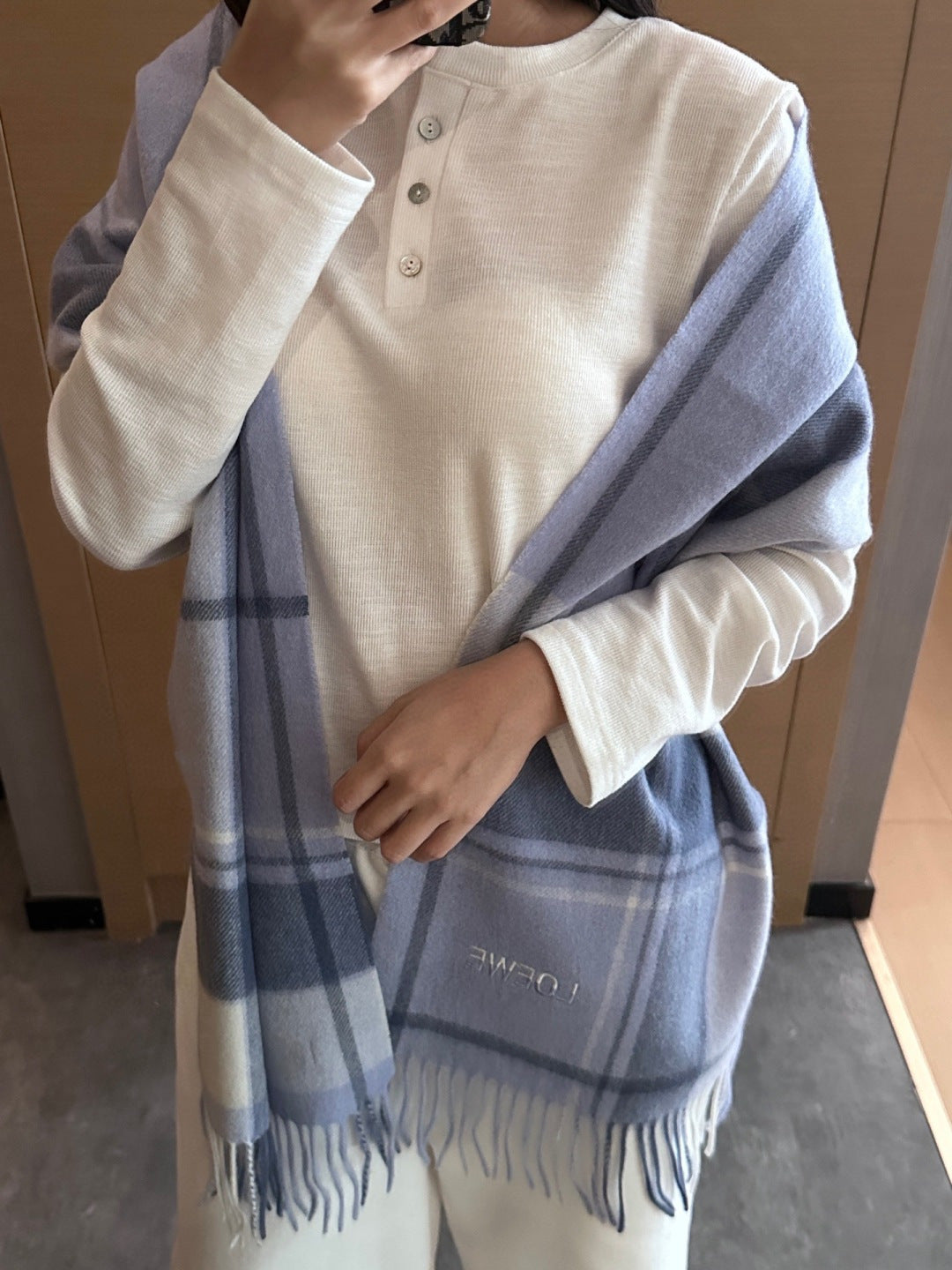 LOEWE 26S SCARF 180 IN CASHMERE 207623