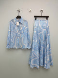 ZIMMERMANN 26S SHIRT AND SKIRT SET STYLE 116