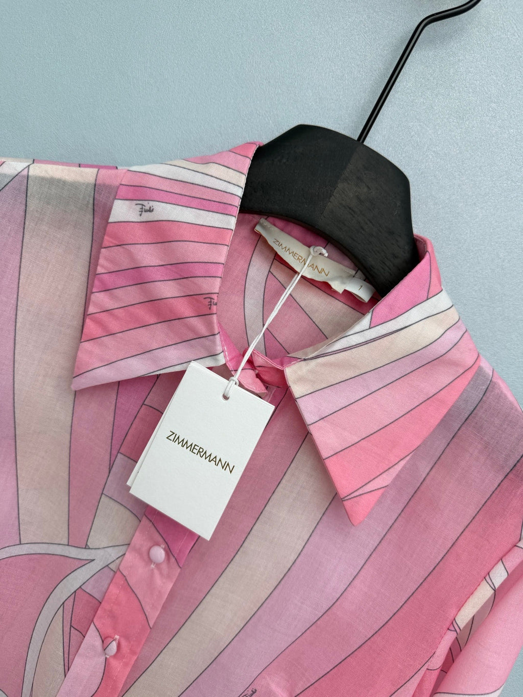ZIMMERMANN 26S SHIRT AND SKIRT SET STYLE 115
