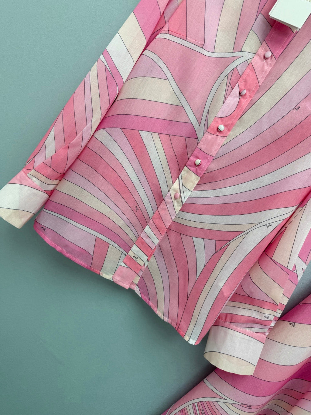 ZIMMERMANN 26S SHIRT AND SKIRT SET STYLE 115