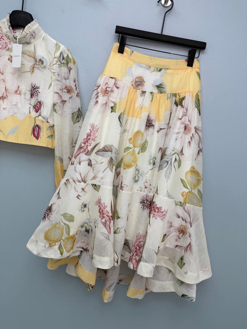 ZIMMERMANN 26S TOP AND SKIRT SET STYLE 79
