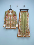 ZIMMERMANN 26S SHIRT AND STRAIGHT-LEG PANTS SET STYLE 78