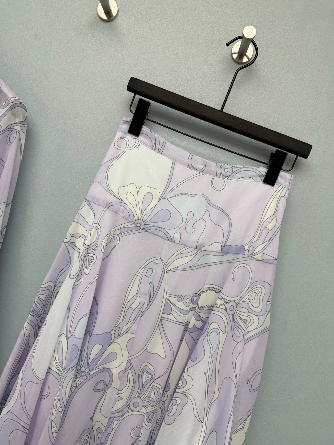 ZIMMERMANN 26S PATTERNED TOP AND SKIRT SET STYLE 20