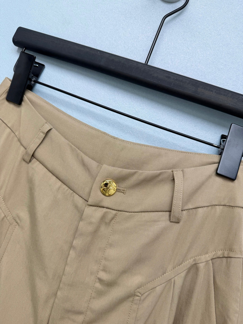 CELINE 26S HIGH-WAIST WIDE-LEG PANTS 401